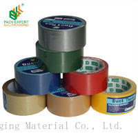 Shenzhen Bull duct tape cloth colorful tape for sealing carton 